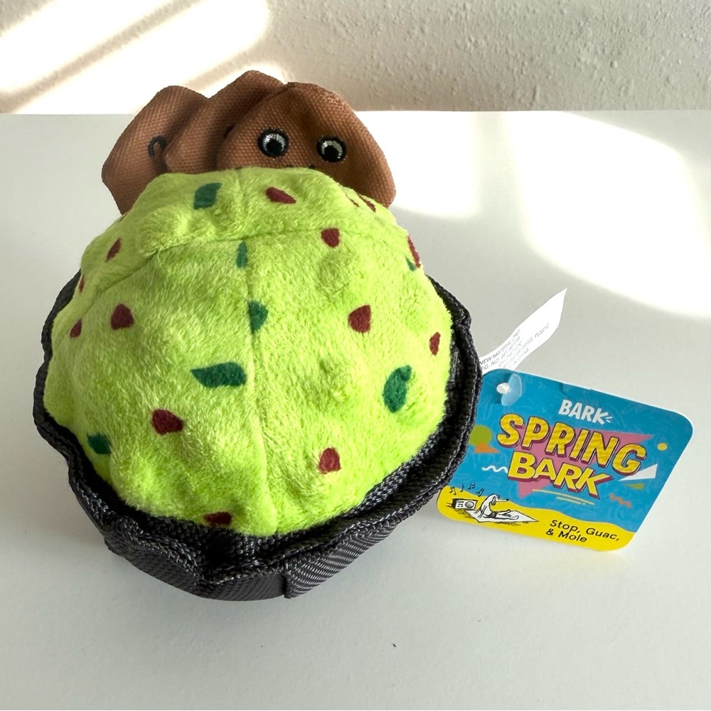 Bark Box Dog Toy Guac ball! Small Limited edition Rare chips and guac